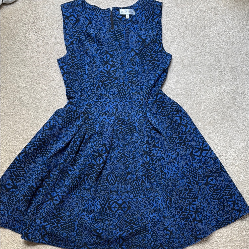 Emerald Sundae Juniors Pleated Fit & Flare Dress